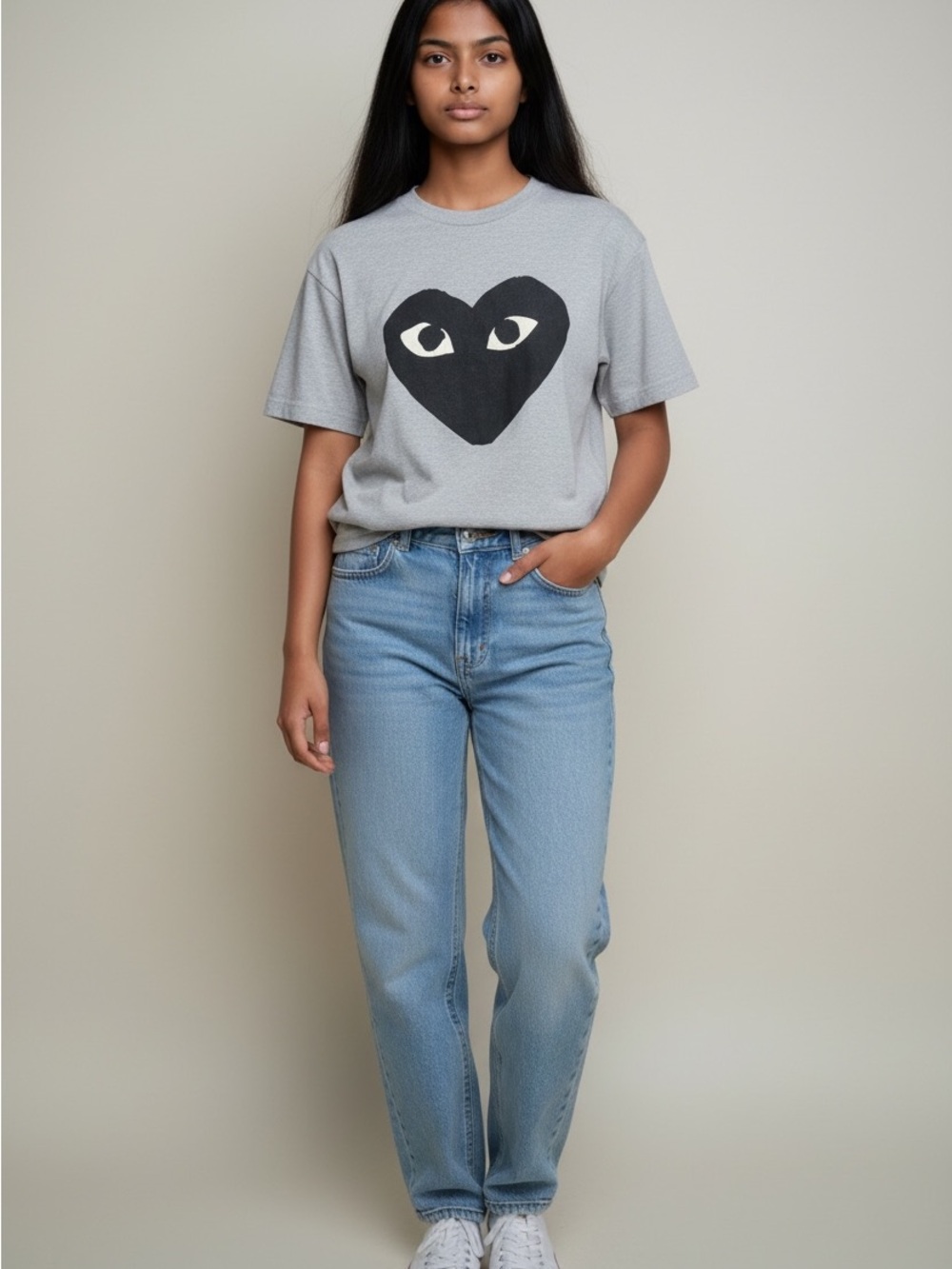 COMME des Garçons Gray Shirt Sz. M